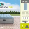 Dura Beam plus series Mid-Rise comfort Air Mattress with Fast fill USB Pump