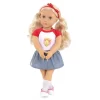 DOLL W/ PIZZA PRINT TOP, JOLENE - Image 2