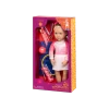 POSEABLE GYMNAST DOLL W/ACCY, DIANE