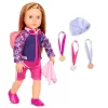 POSEABLE SWIMMER DOLL W/ACCY, MAYA - Image 3