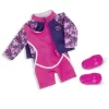 POSEABLE SWIMMER DOLL W/ACCY, MAYA - Image 4