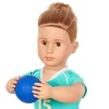 POSEABLE VOLLEYBALL PLAYER BOY DOLL W/ACCY, JOHNNY - Image 3