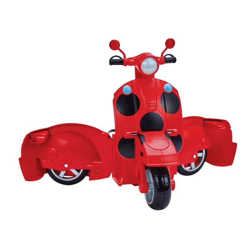 Miraculous 50668 Miraculous Switch N' Go Scooter Ladybug Lucky