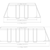 4M X 2M X 1.22M PRISM FRAME RECTANGULAR POOL SET - Image 2