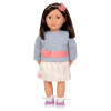 Doll w/ Pink Pleated Skirt, Mei (Asian)