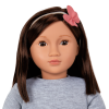 Doll w/ Pink Pleated Skirt, Mei (Asian) - Image 6