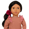 Doll w/ Rose Hair Elastic, Rosalia (Hispanic)