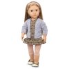 DOLL WITH DRESS, CARDIGAN & LEGGINGS - Image 2