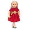 DOLL W/ PLAID EVENING DRESS - Image 2