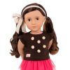 DOLL W/ POM-POM TOP & POLKA DOT TIGHTS, AVIA - Image 3