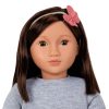 Doll w/ Pink Pleated Skirt, Mei (Asian) - Image 8