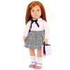 Doll w/Pink Collared Sweater, Carly - Image 3