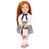 Doll w/Pink Collared Sweater, Carly - Image 4