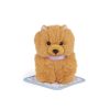 DOLL W/PUPPY IN PLASTIC CARRIER,AA - Image 2