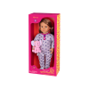 DOLL W/ ONESIE AND ELEPHANT PLUSH TOY - Image 2